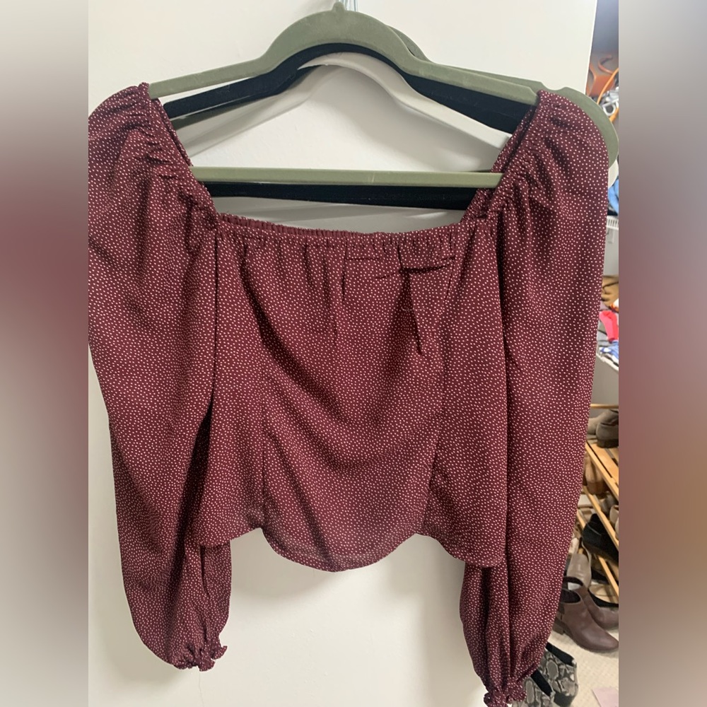 Abercrombie Smocked Top